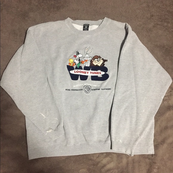 Vintage Looney Tunes Sweater Size Xl 